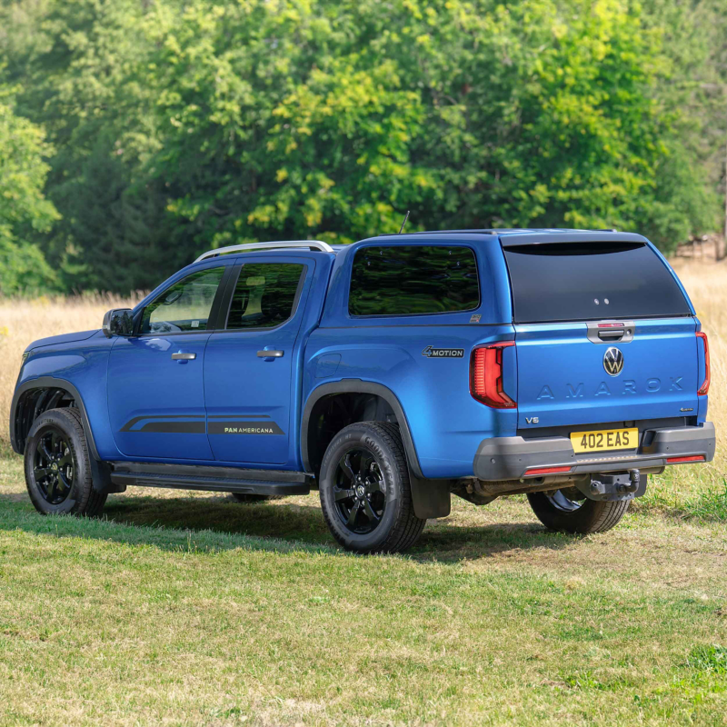rear view of the Volkswagen Amarok