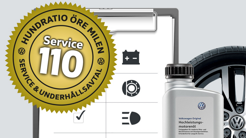 Volkswagen Transportbilar Serviceavtal 110 öre milen