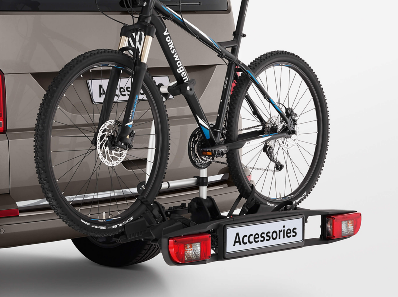 An image showing the bike holder accessory for the Grand California.