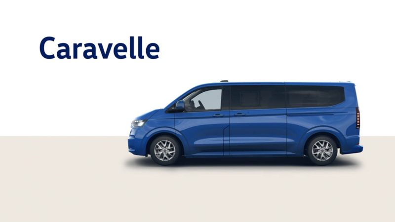 VW Caravelle con garantía y servicio de protección de llantas