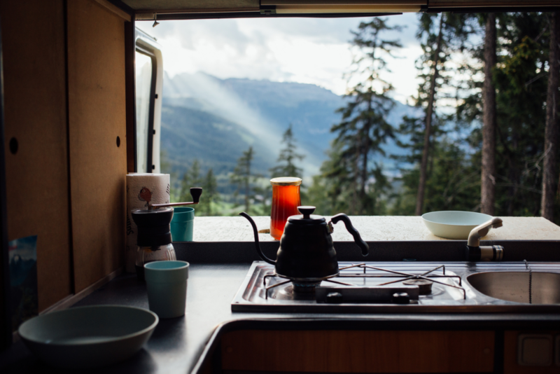Cocina Camper de Volkswagen Comerciales Canarias