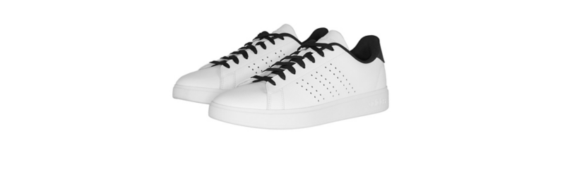 Baskets blanches issues d'une collaboration entre Adidas et Volkswagen