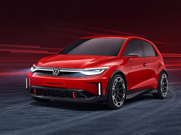 Red VW concept car