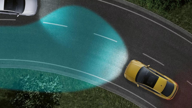 How cornering lights work