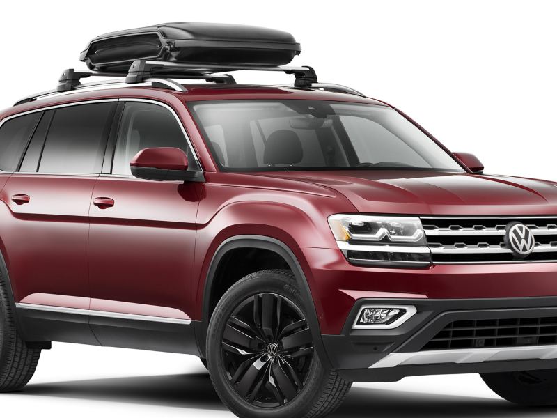 Vw Atlas car storage, link out to VW “accessories” page