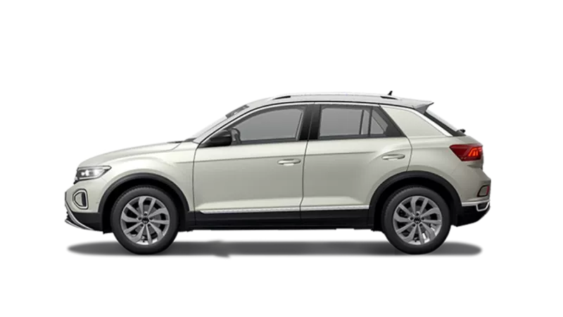 The T-Roc side-view