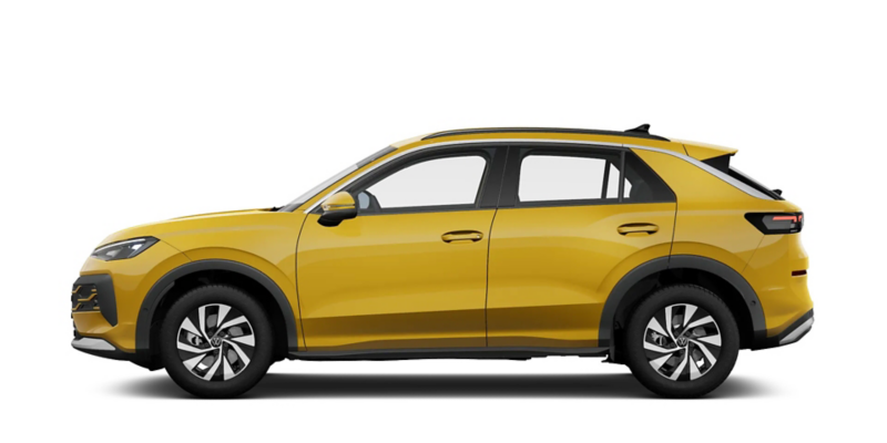 T-Roc de profil.