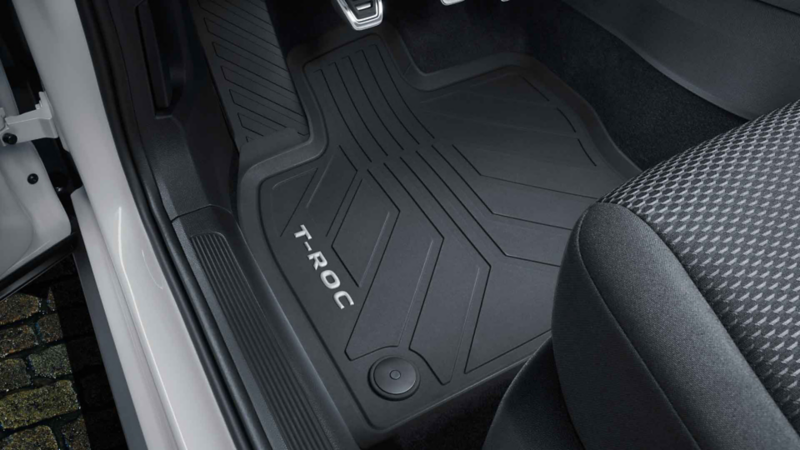 T-Roc rubber floor mat accessory