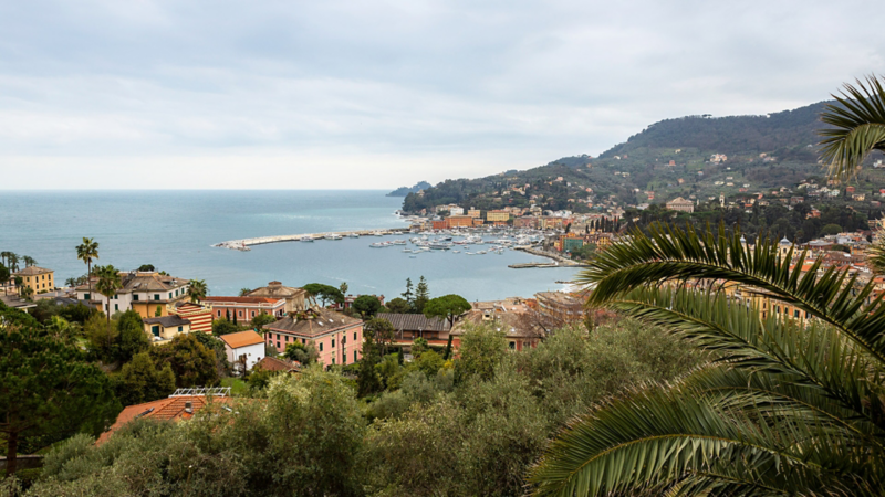 Vue panoramique sur Santa Margherita Ligure