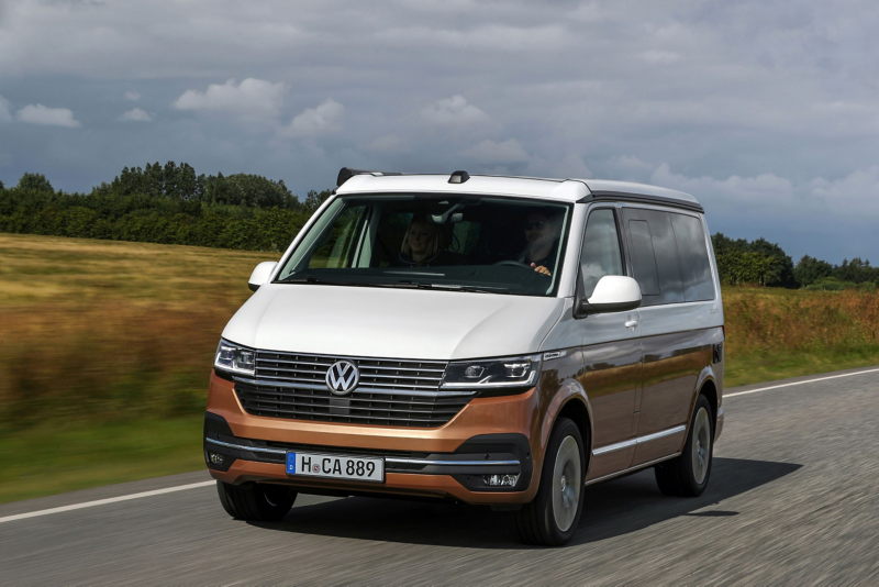 Volkswagen California 6.1 na drodze