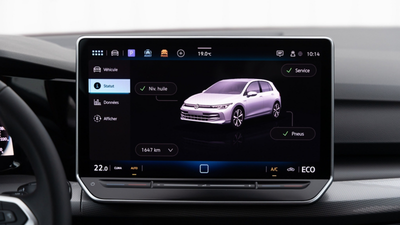 Tableau de bord Volkswagen