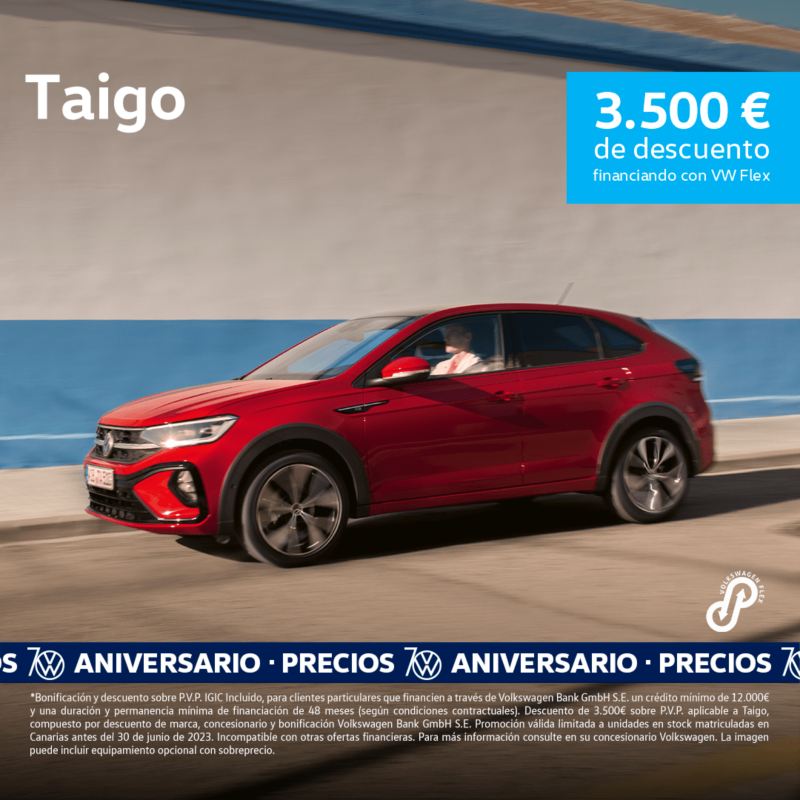 suv pequeño volkswagen taigo en oferta