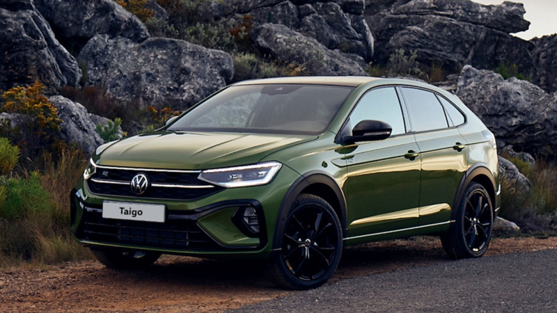 rear view of the vw taigo