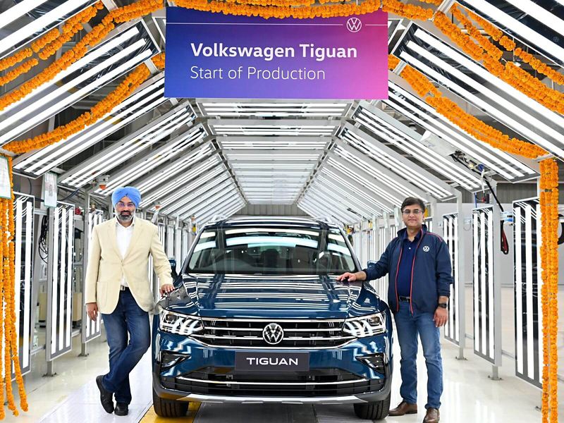 Volkswagen announces the start of production of the exciting new Tiguan in India