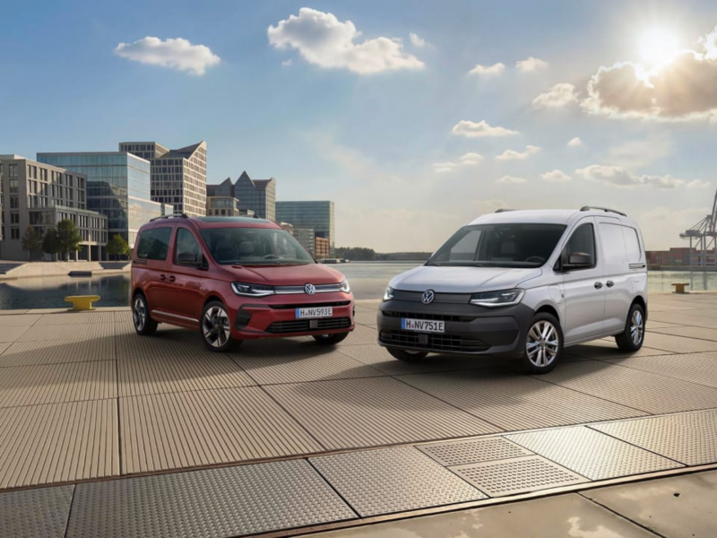 Dos furgonetas de ocasión con Financiación Volkswagen