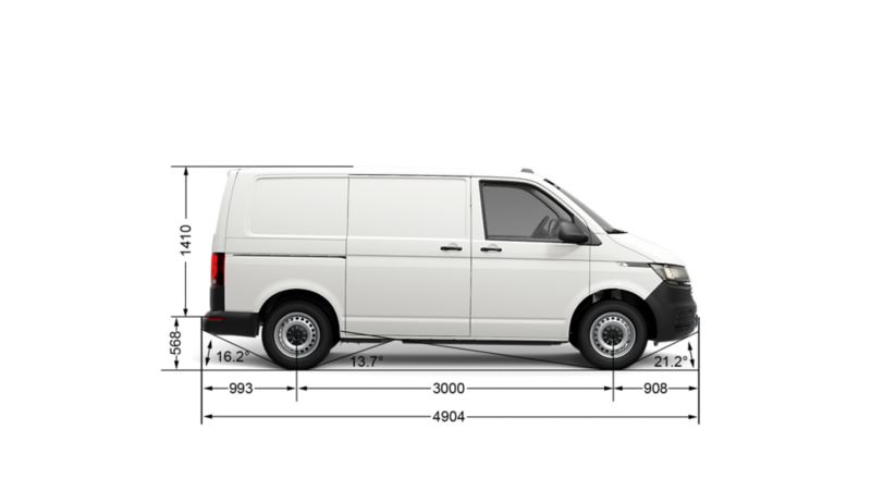 Технические характеристики Volkswagen Transporter