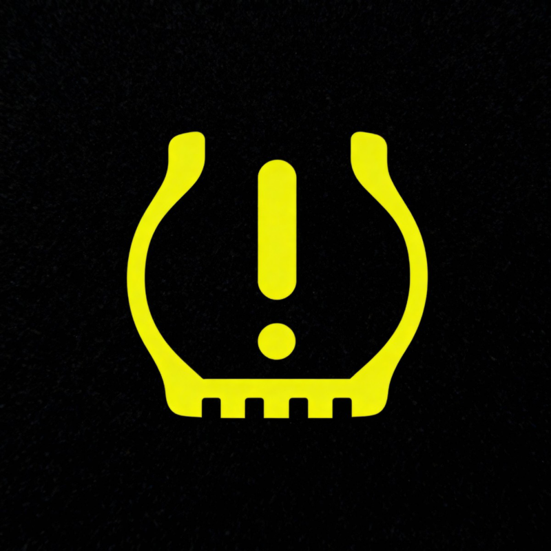 Luz de freno de mano en tablero de Volkswagen, alerta roja del sistema de frenos.