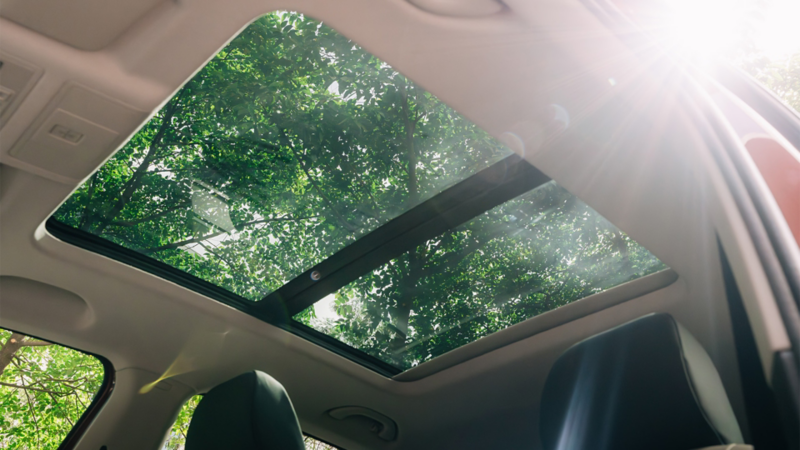 The new Taigun Panoramic Sunroof