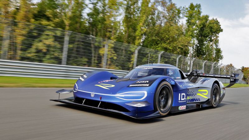 Banerekorden for Volkswagen ID.R på Bilster Berg