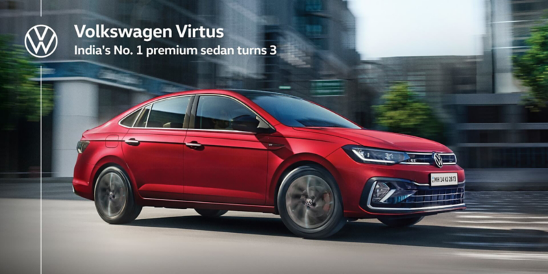 Volkswagen virtus No.1 selling sedan