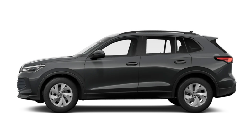Tiguan de profil.