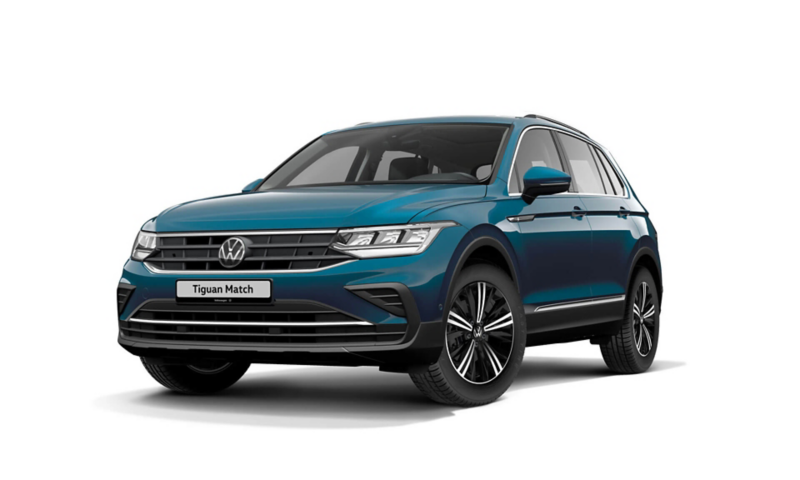 Illustration 3D du Tiguan Match.