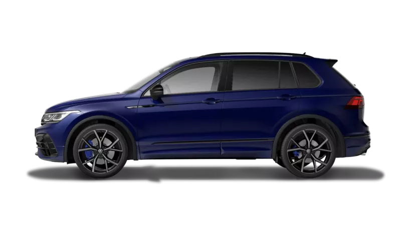 The Tiguan R side-view