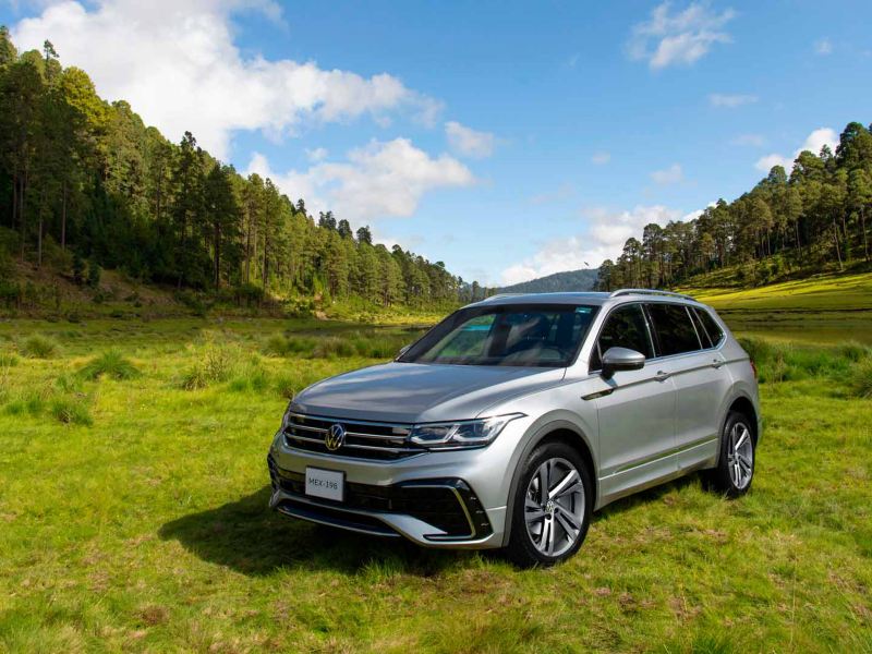 SUV Tiguan. Lanzamiento de la edición 2024 de la camioneta familiar de Volkswagen.