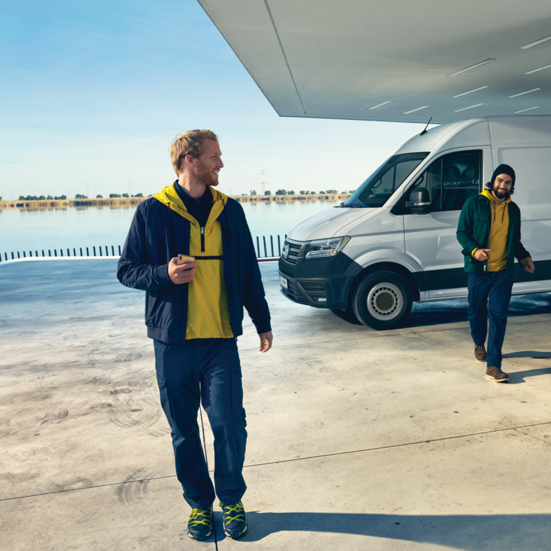 Camioneta de carga eléctrica VW eCrafter ahora en México