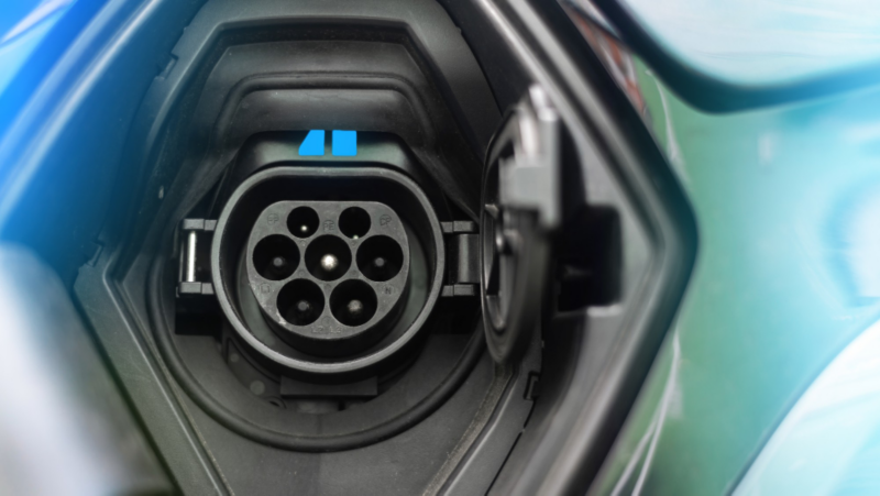 Toma de carga Volkswagen eléctrico