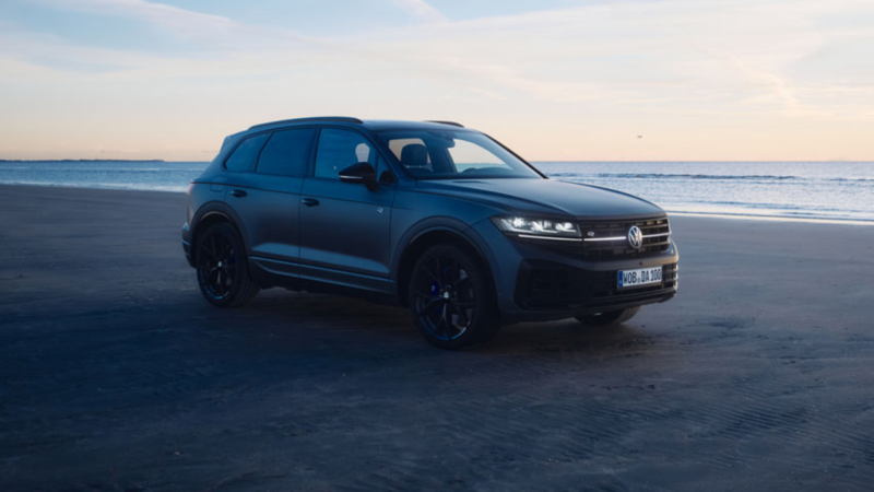 Touareg Final Edition na plaży