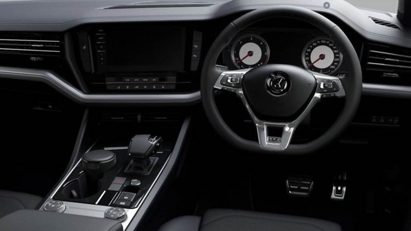 volkswagen touareg interior