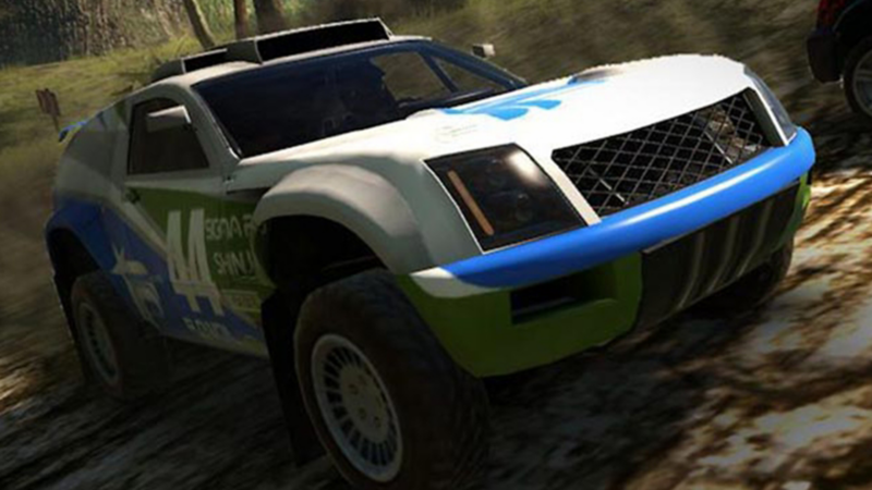 Camioneta Volkswagen Touareg dentro de videojuego MotorStorm 