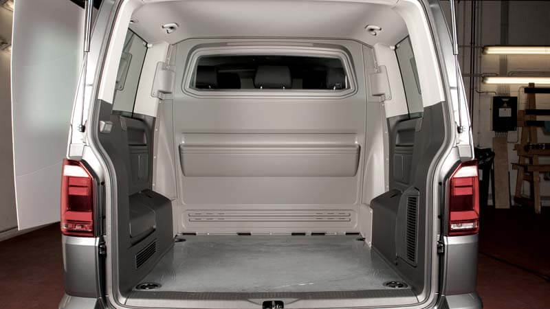 Caravelle Dubbele cabine Highline kort of lang met twee schuifdeuren