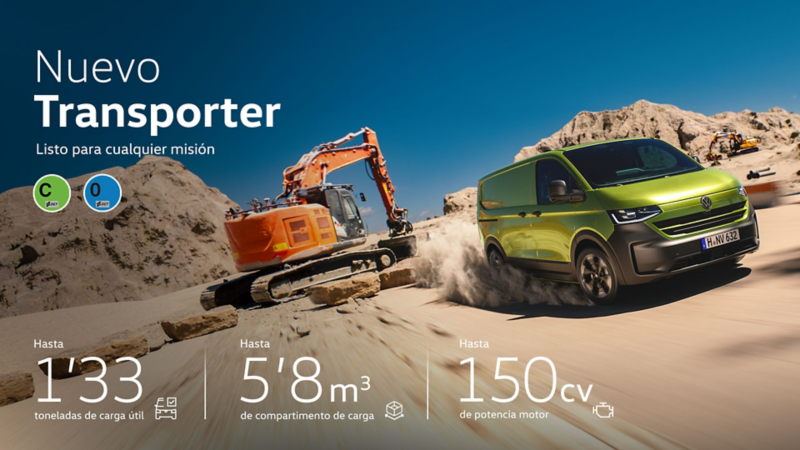 el nuevo Transporter de VW
