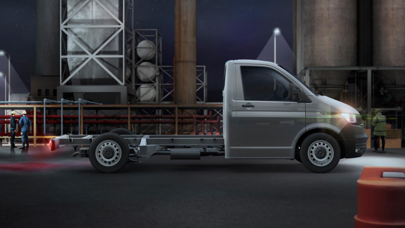 Nuevo Volkswagen Transporter 6.1 vista lateral