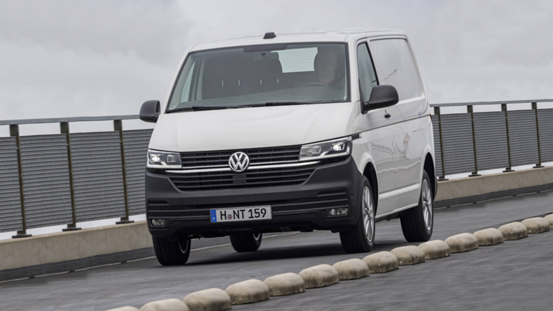 Diseño frontal Transporter Volkswagen