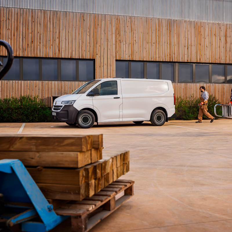 Espacio de carga optimizado en el nuevo VW Transporter