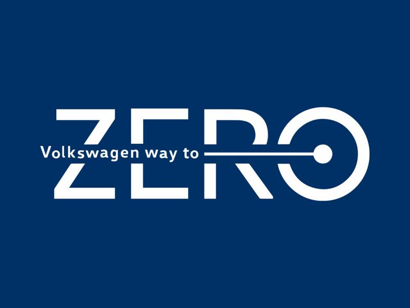 Logotipo de cero emisiones de Volkswagen