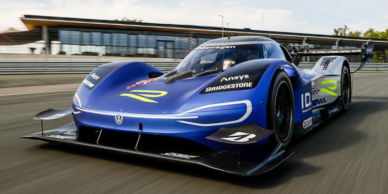 Volkswagen ID.R, prueba de conducción en Bilster Berg en 2020