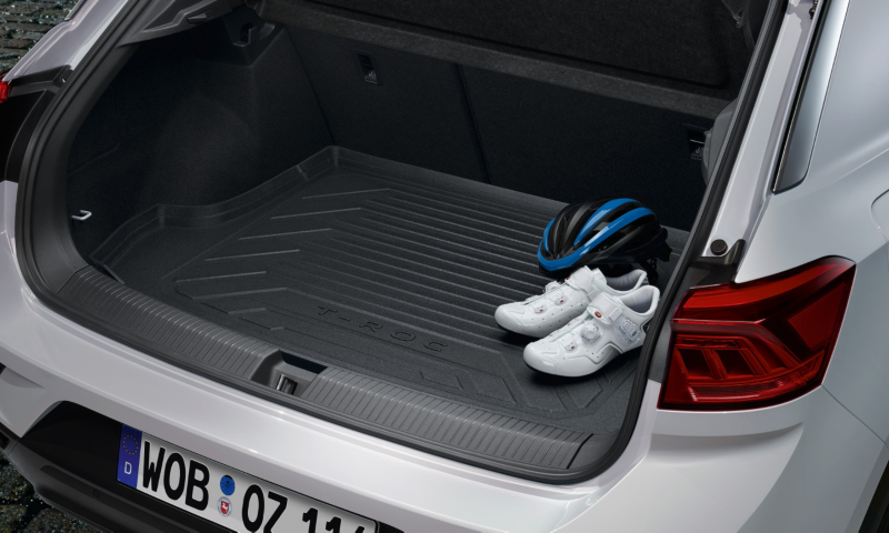 Detalle del maletero de un Volkswagen T-Roc Cabrio