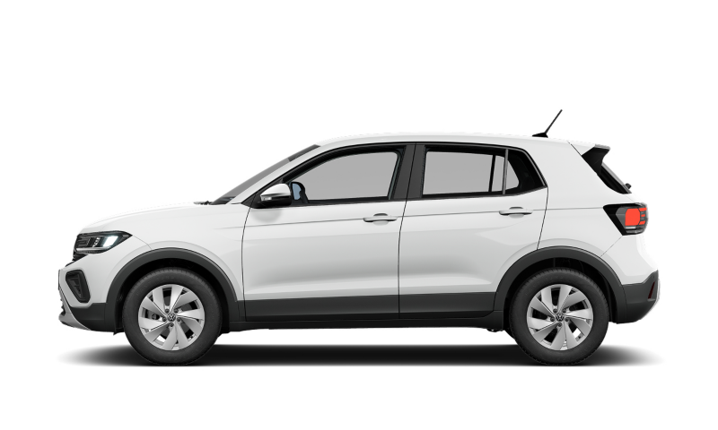 T-Cross Advance blanco con fondo blanco