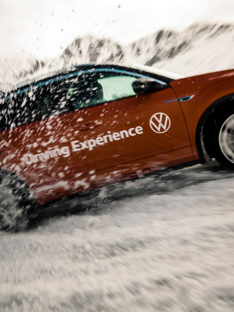 Volkswagen Touareg en la nieve