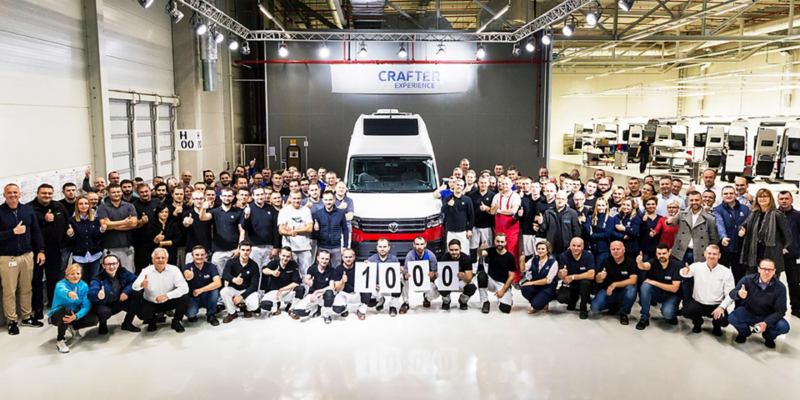 1 000 Volkswagen Grand California levererade