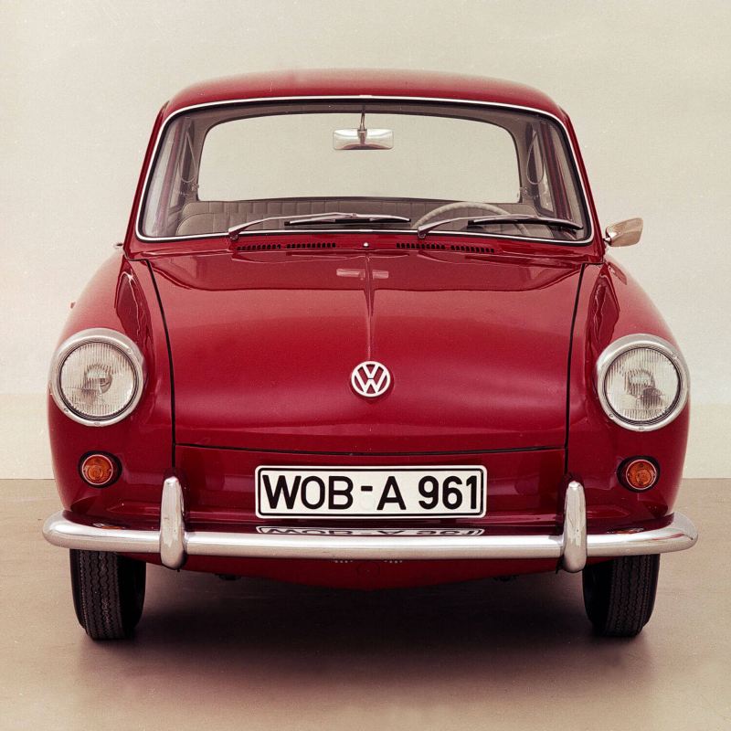 Une Volkswagen Typ 3 vue de face.