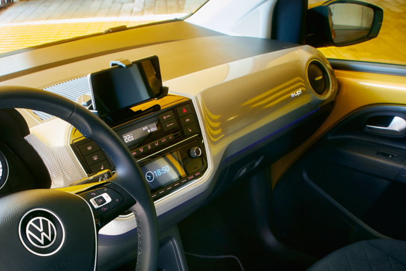 Interiøret i en VW e-up!