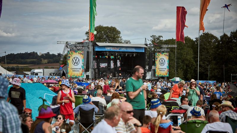 Crowds at the Camper Calling 2021 festival