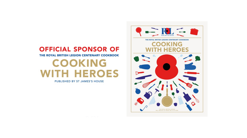 A graphic showing the cover of the cookbook.