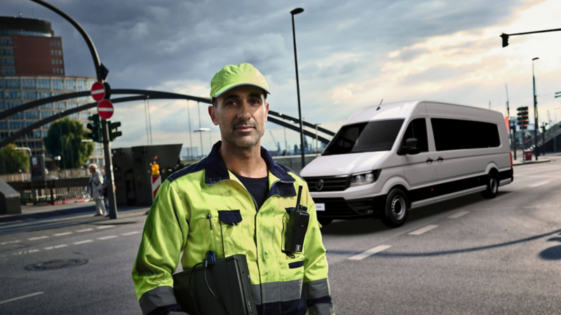 Vehículo Comercial VW operando como taller móvil
