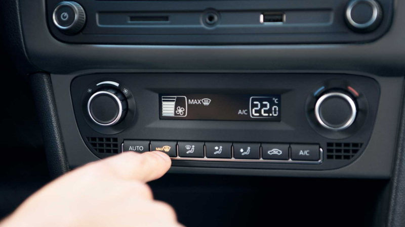 Panel de control del aire acondicionado de Vento Join última edición. 